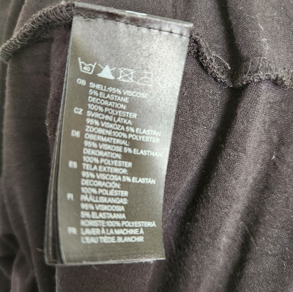 H&M Ruffle Black Camisole - Picture 3 of 9